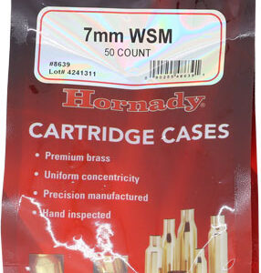 Hornady Unprimed Cases 7mm Wsm - 50 Pack 5pk-cs