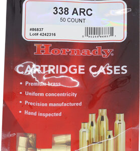 Hornady Unprimed Cases 338 Arc - 50 Pack 5pk-cs