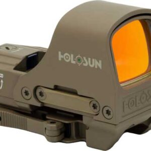 Holosun 510 Open Reflex Red - Mlti Ret Solar Shk Awk Rfl Fde