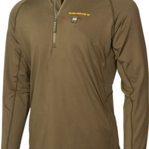 Muddy Nucleus Heated Quarter - Zip Brown Clay 2x-large