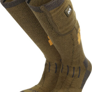 Muddy Nucleus Heated Socks - Brown Clay Medium-large