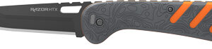 Outdoor Edge Razor Htx 5" - Folder Gray-orange W-blade Pod