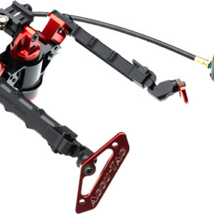 Accu-tac Bipod Hyb500 Hydro - Picatinny With Remote Blk-red