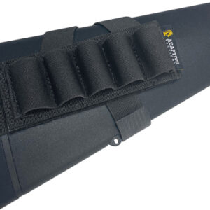 Adaptive Tactical Stock - Mounted Shotshell Carrier Blk