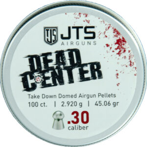 Jts Pellets Dead Center 30 - Domed 45.06 Gr 100ct