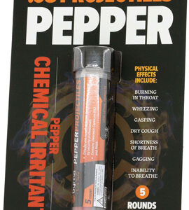 Byrna Pepper Projectiles - 5 Count Tube .68 Cal