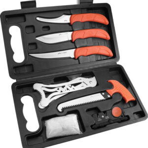 Outdoor Edge Jaeger-pak 8 - Piece Butcher Set W-hard Case