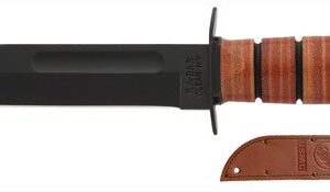 Ka-bar Fighting-utility Knife - 7" W-leather Sheath Usmc