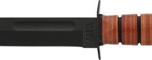 Ka-bar Fighting-utility Knife - 7" W-leather Sheath Us Army