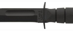 Ka-bar Short Ka-bar 5.25" W- - Plastic Sheath Straight Edge