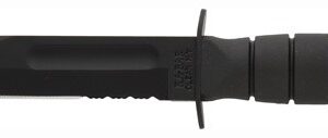 Ka-bar Short Ka-bar - 5.25" Serr W-plastic Sheath