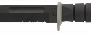Ka-bar D2 Extreme Knife - 7" Serr W-plastic Sheath
