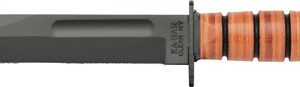 Ka-bar Dog's Head Utility 7" - Blade W- Leather Sheath