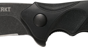 Crkt Foresight 3.53" Plain - Edge Assisted Open Black-black