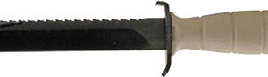 Glock Oem Field Knife W-root - Saw Dark Earth