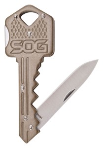 Sog Key Knife Brass -
