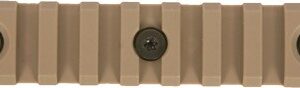 Bcm Rail Section--nylon Keymod - 4" Rail Fde