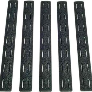 Bcm Rail Panel Kit Keymod 5.5" - Black 5 Pack