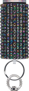 Sabre Jeweled Pepper Spray W- - Snap Clip-twist Lock Black