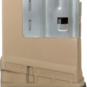 Lancer Magazine L7awm Sr-25 - 7.62x51 10rd Opaque Fde<