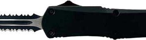 Templar Knife Large Otf Black - Rubber 3.5" Black Dagger Srrtd