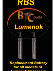 Lumenok Replacement Battery - For Lighted Bolt Nock 2pk