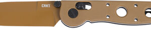 Crkt M16-02xd 3.5" Plain Edge - Spear Point Desert Tan