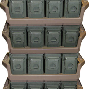 Mtm Ammo Can Tray For 4 .30cal - Metal Ammo Cans Flat Dark Erth