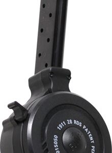 Iver Johnson Magazine 1911 Fs - 45acp 28rd Drum Black