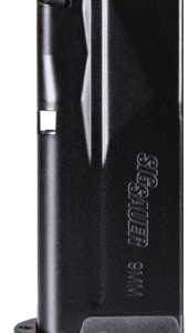 Sig Magazine P365 9mm - 10rd Finger Extension Blk