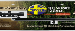 Mossberg Barrel & Scope 500 - 12ga 24" Trophy W-3-9 Blued