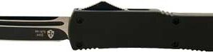 Templar Knife Slim Otf Black - Rubber 3.1" Black Tanto