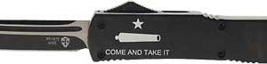 Templar Knife Slim Otf Come - And Take It 3.1" Black Tanto