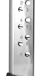 Mec-gar Magazine 1911 Govt. - 45acp 8rd Nickel