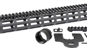 Mi Handguard Crm M-lok 17.5" - Combat Rail Fits Ar-15