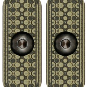 Mi Lever Stock G10 M-lok Panel - Od Green-black 2-pack