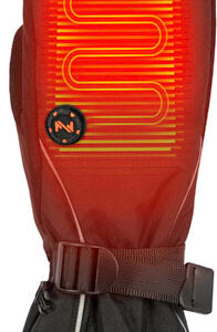 Mobile Warming Unisex Storm - Heated Mitten Black X-large<