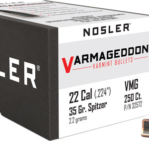 Nosler Bullets 22 Cal .224 - 35gr Varmageddon Tipped 250ct