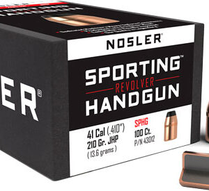 Nosler Bullets 41 Cal .410 - 210gr Jhp 100ct !