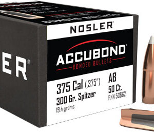 Nosler Bullets 375 Cal .375 - 300gr Accubond 50ct
