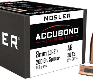 Nosler Bullets 8mm .323 - 200gr Accubond 50ct