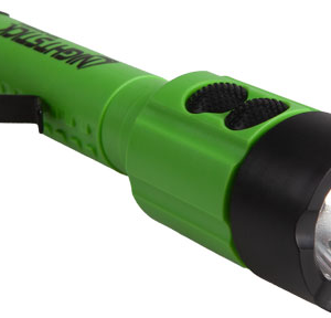 Nightstick Flashlight With - Green Laser 2aa Green Body