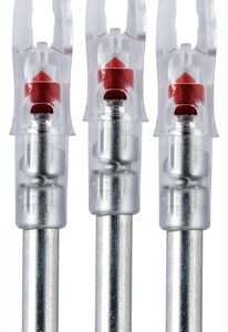 Nockturnal Lighted Nock - Gt-series Red 3-pack