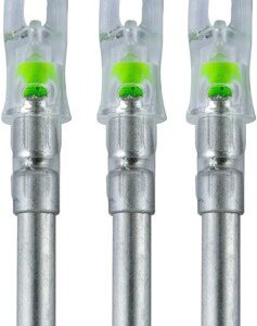 Nockturnal Lighted Nock - S-series Green 3-pack