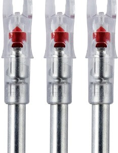 Nockturnal Lighted Nock - X-series Red 3-pack