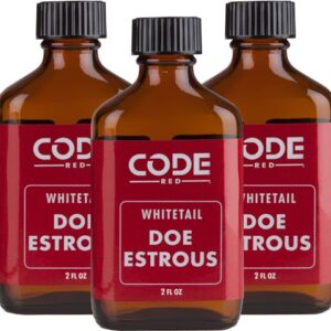 Code Red Deer Lure Doe - Estrus Triple Pack 2fl Oz-ea
