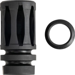 One Horse A2 Flash Hider 30cal - Crush Washer 5-8x24