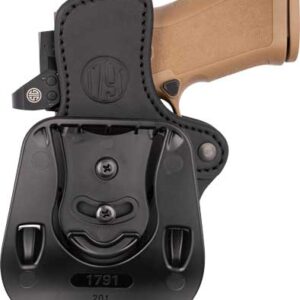 1791 Pdh2.4 Paddle Hlstr Mult- - Fit Or Rh Rug Sec9-sim Stl Blk