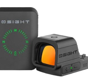 Osight Xr Reflex Red - Dot 2-6 & 32 Moa Rechargable