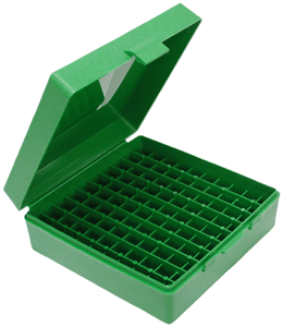 Mtm Ammo Box 44rm-41rm-45lc - 100-rounds Green